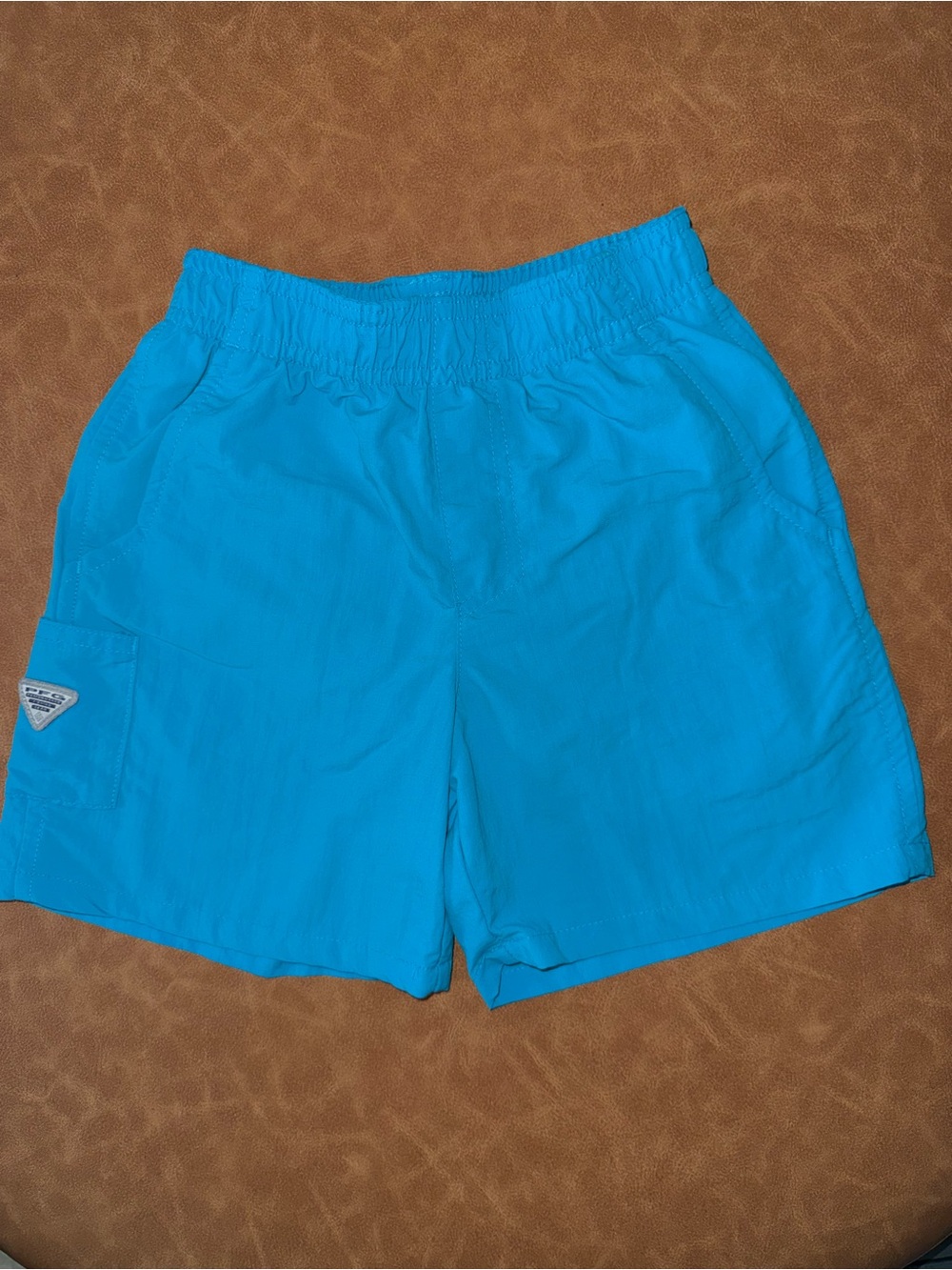 Columbia PFB Boys XXS 4/5 Blue Shorts